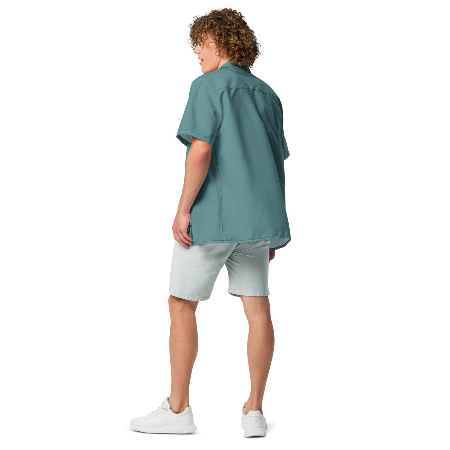 Ocean Green button shirt by Tropical Seas Clothing