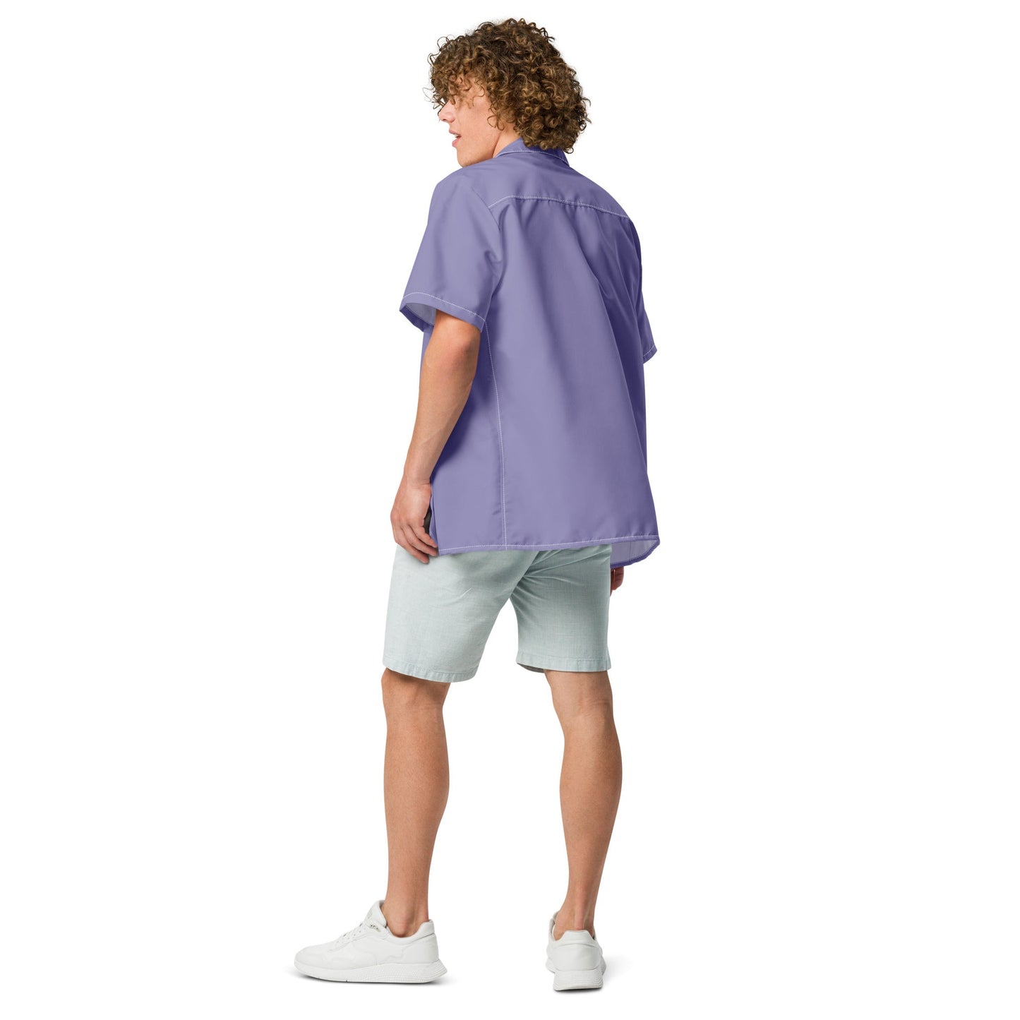 Urchin Purple button shirt by Tropical Seas Clothing