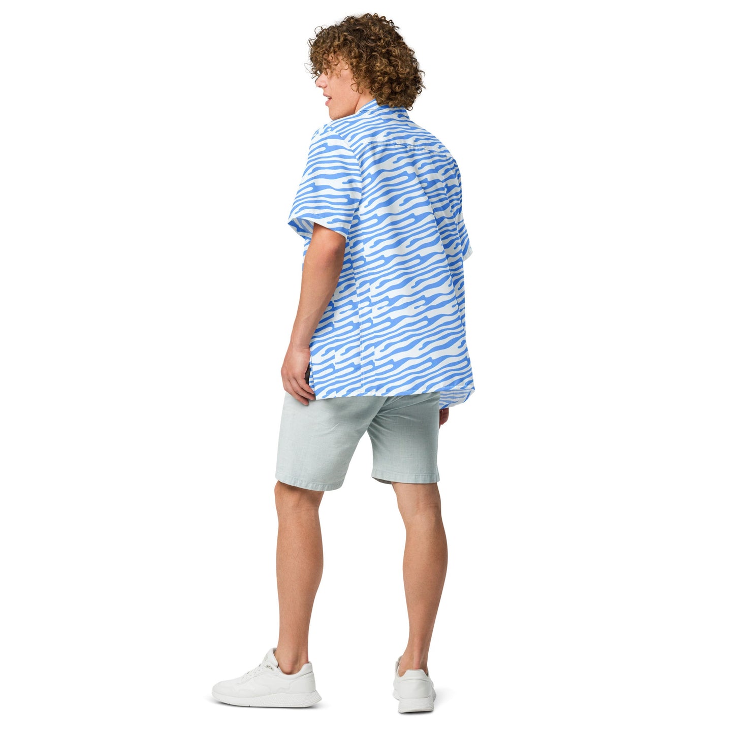 Ocean Blue button shirt by Tropical Seas Clothing