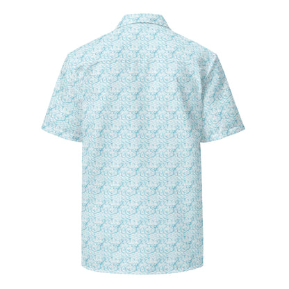 Sandbar Serenity Button Down Hawaiian Shirt - Coastal Summer 2024 Collection by Tropical Seas Clothing