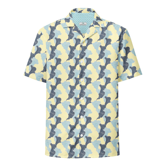 Tropical Swirl button shirt by Tropical Seas Clothing