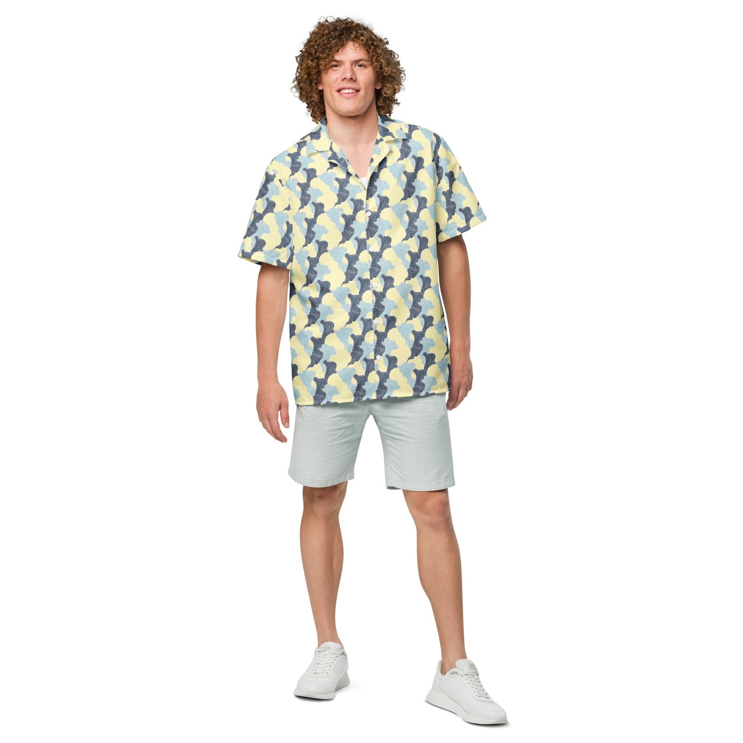 Tropical Swirl button shirt by Tropical Seas Clothing