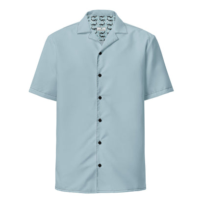 Shark Skin Blue button shirt by Tropical Seas Clothing