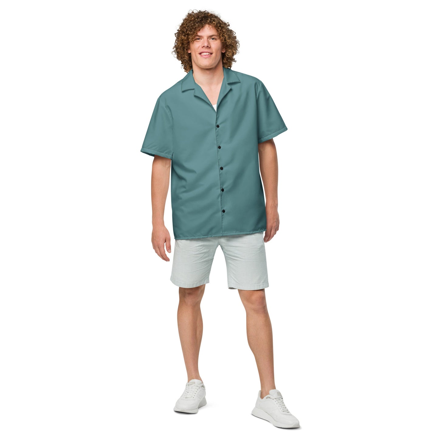 Ocean Green button shirt by Tropical Seas Clothing