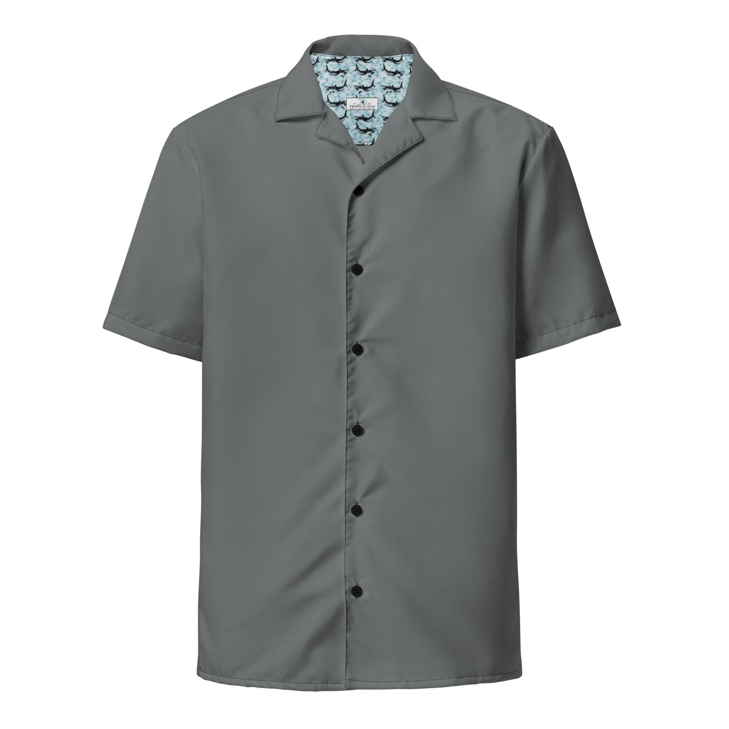 Shadow Grey button shirt by Tropical Seas Clothing