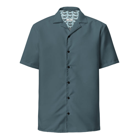 Storm Blue button shirt by Tropical Seas Clothing