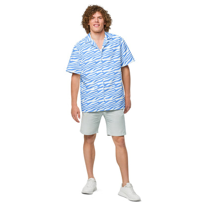 Ocean Blue button shirt by Tropical Seas Clothing