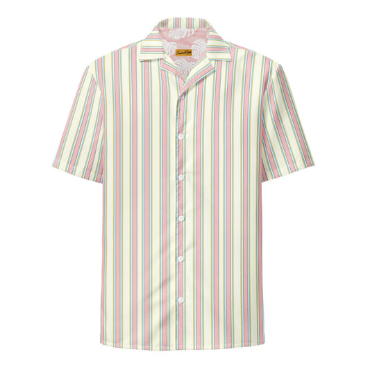 Old Money Beach Club Luxury Performance button shirt by Tropical Seas Clothing