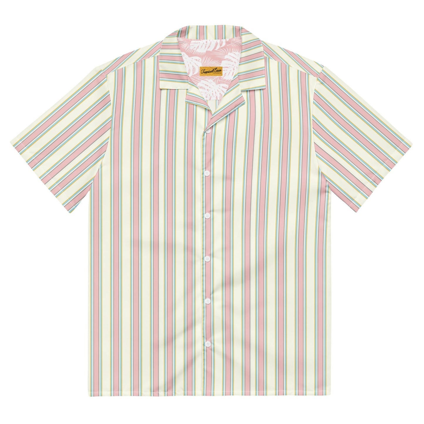 Old Money Beach Club Luxury Performance button shirt by Tropical Seas Clothing