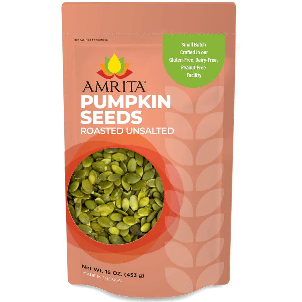 Pumpkin Seeds (Roasted and Unsalted) - 1 LB by Farm2Me