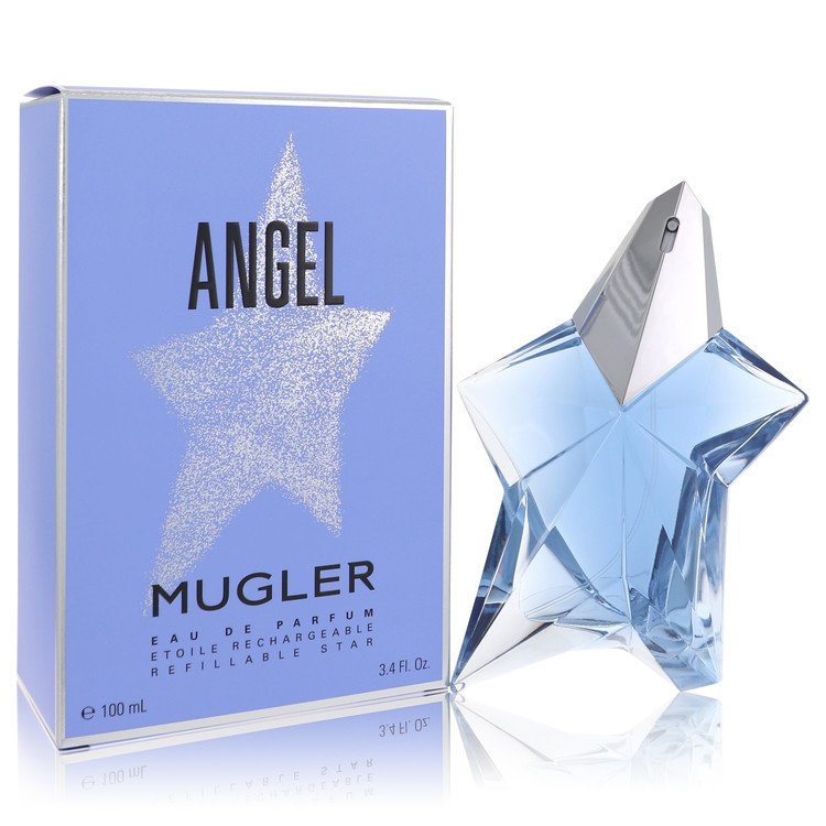 Angel by Thierry Mugler Standing Star Eau De Parfum Spray Refillable 3.4 oz for Women by Avera Group