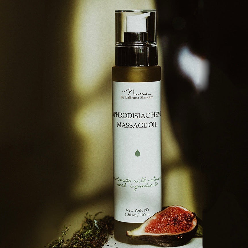 Aphrodisiac Hemp Massage Oil by LaBruna Skincare