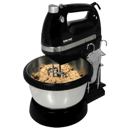 Better Chef 350W 5-Speed-plus-Boost Hand and Stand Mixer w Bowl by Jupiter Gear Home