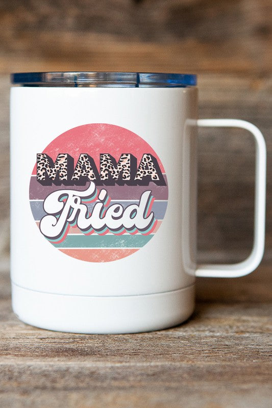 Mama Tried Circle Travel Mug