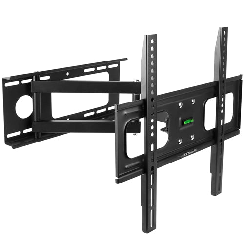 TV Wall Mount Swivel Tilt Full-Motion Articulating Wall Rack For 32in-55in TVs 99lbs Max Bearing Support VESA Up To 400x400mm - Black by VYSN