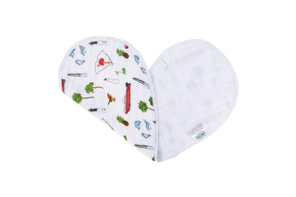 Baby Burp Cloth & Bib Combo: South Carolina Boy by Little Hometown