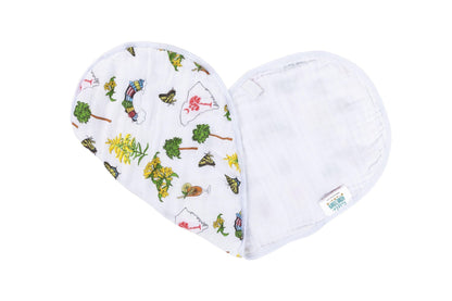 Baby Burp Cloth & Bib Combo: South Carolina Girl by Little Hometown