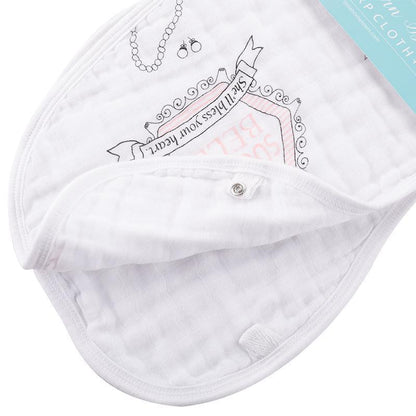 Baby Burp Cloth & Bib Combo:  Southern Belle by Little Hometown