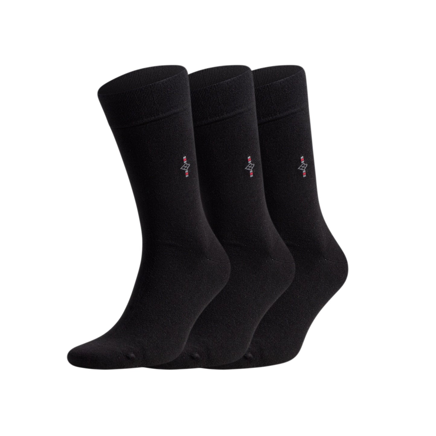 Men's Bamboo Dress Socks with Reinforced Seamless Toe, Crew Length, Size 8-11.5 by Mars Outlet Store LLC