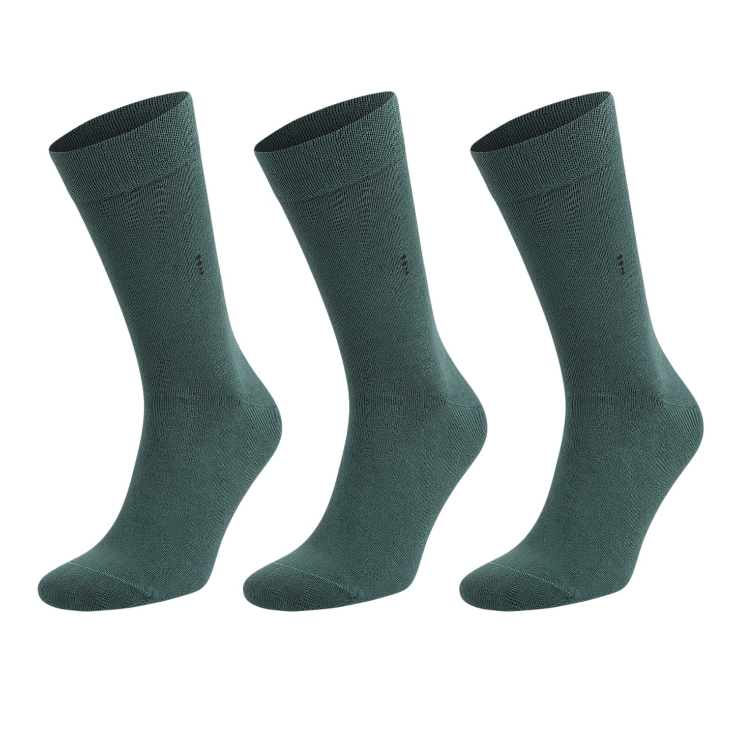 Men's Bamboo Dress Socks with Reinforced Seamless Toe, Crew Length, Size 8-11.5 by Mars Outlet Store LLC