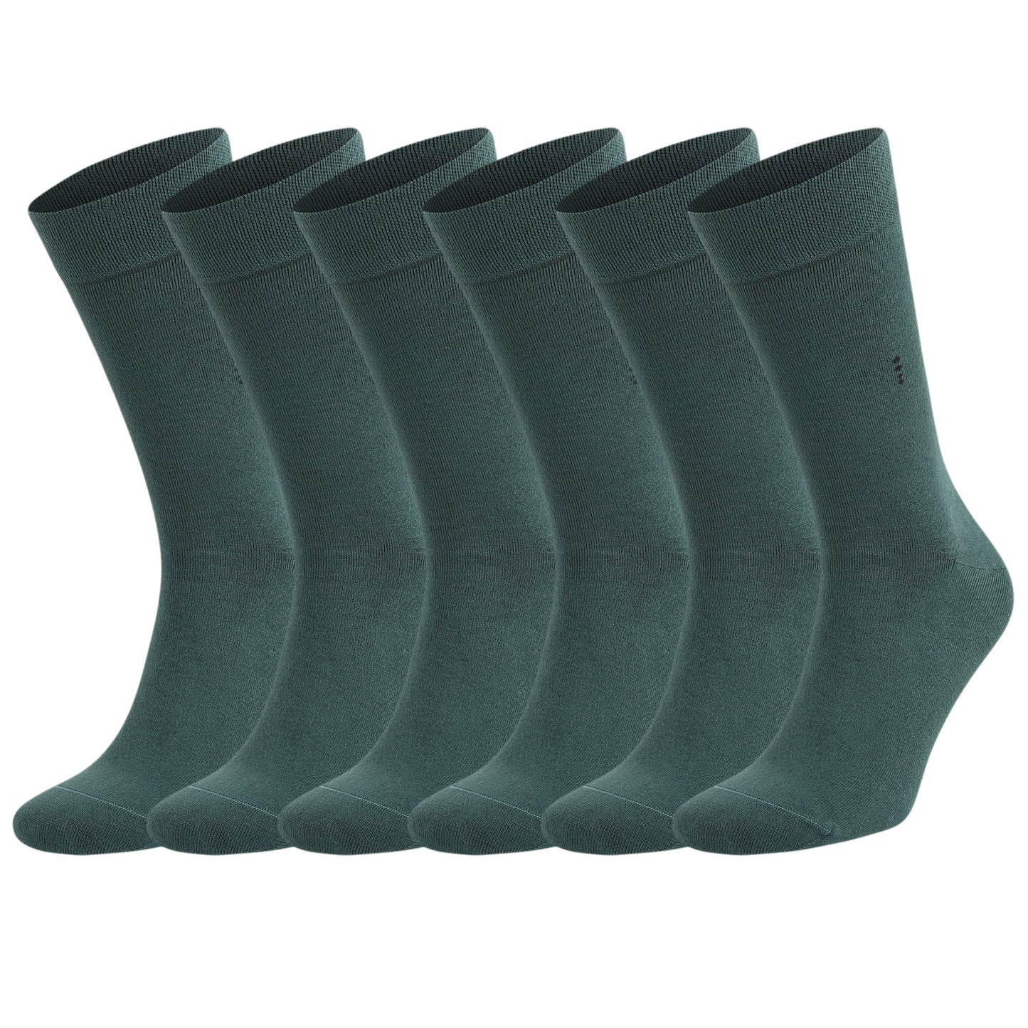 Men's Bamboo Dress Socks with Reinforced Seamless Toe, Crew Length, Size 8-11.5 by Mars Outlet Store LLC