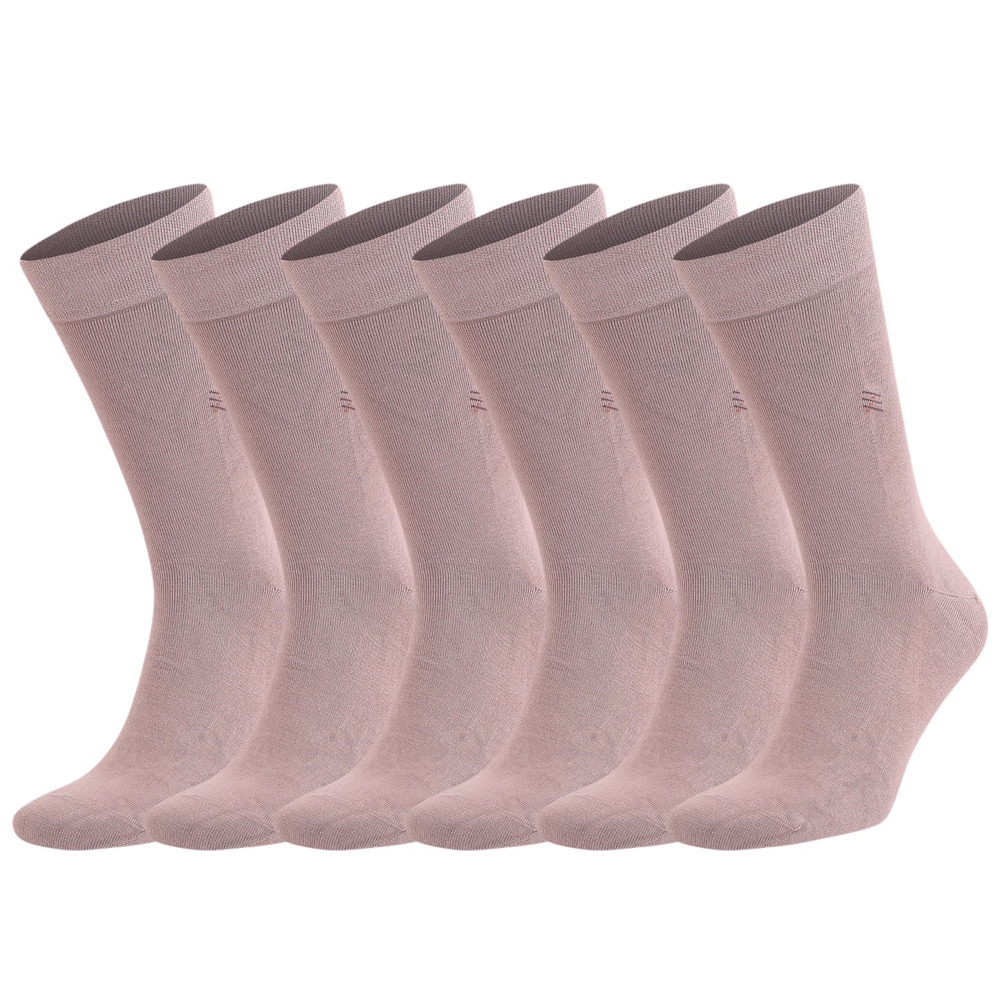 Men's Bamboo Dress Socks with Reinforced Seamless Toe, Crew Length, Size 8-11.5 by Mars Outlet Store LLC