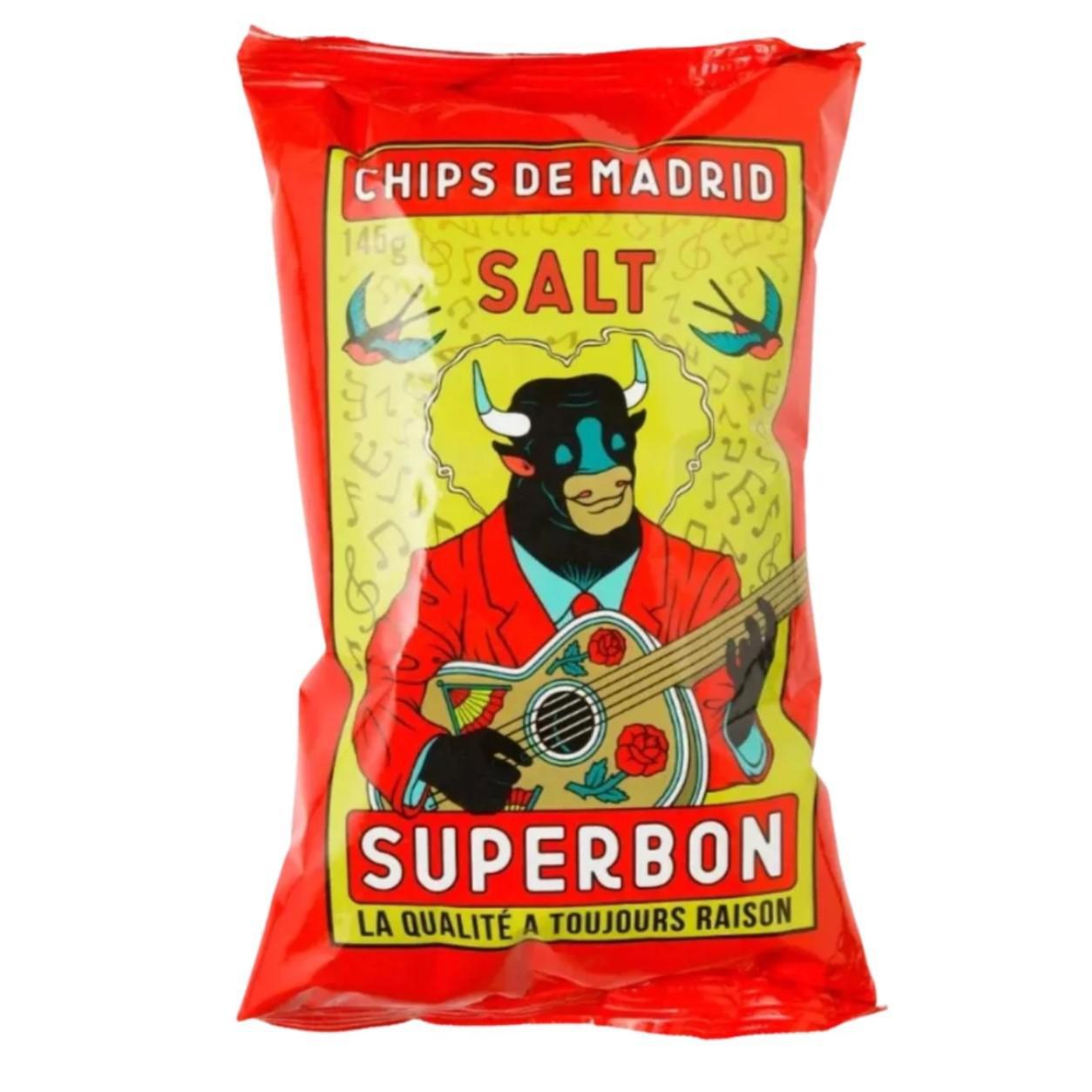 Superbon - 'Salt' Madrid Potato Crisps (135G) by The Epicurean Trader