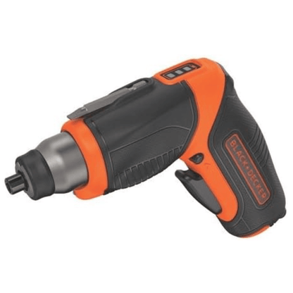 Black & Decker Cordless Rechargeable Pivoting Screwdriver & Picture Hanging Kit by Jupiter Gear Home