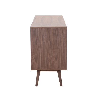 Walnut Modern Sideboard Buffet Cabinet by Blak Hom