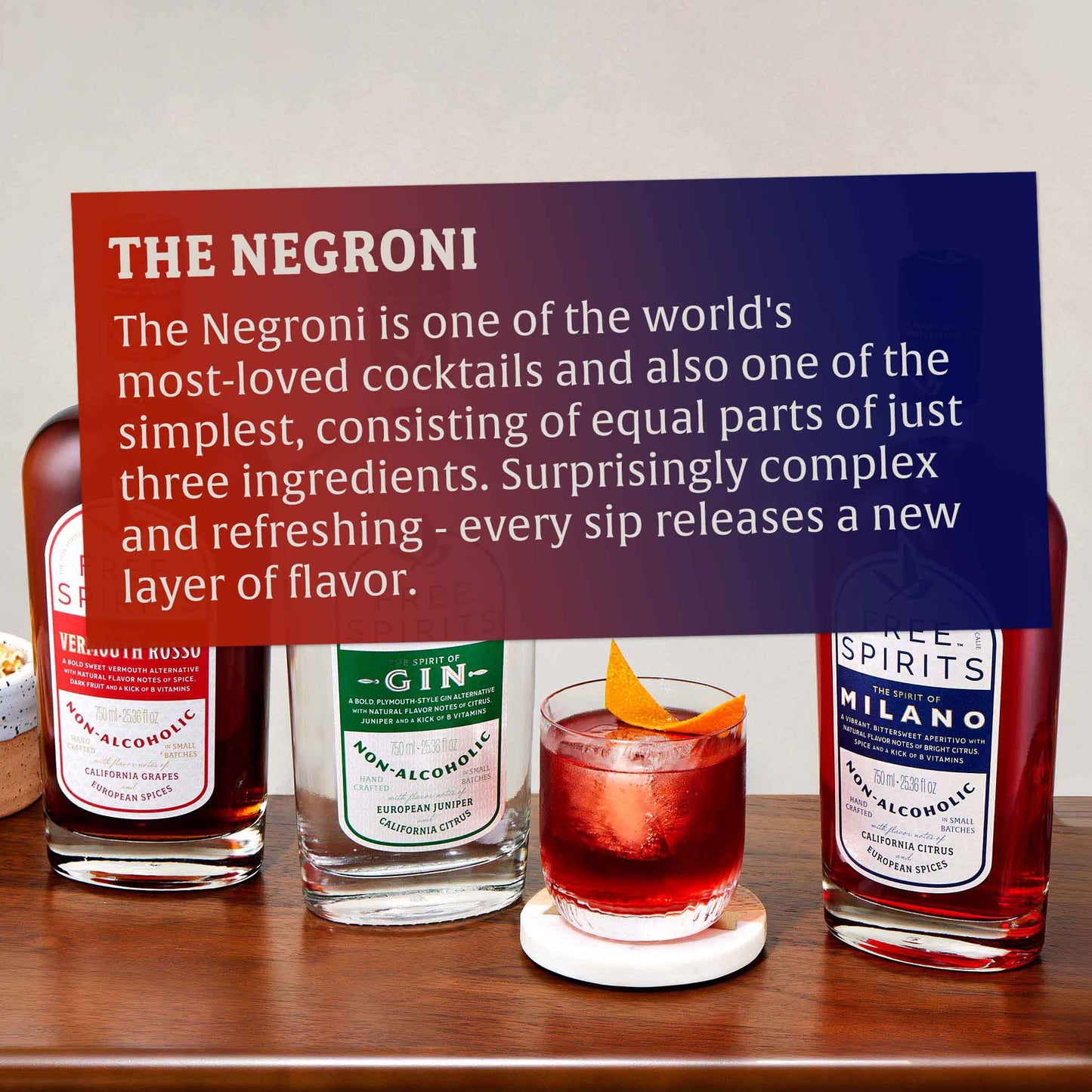 The Negroni Bundle by Free Spirits