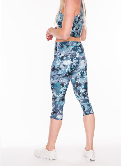 Blue Bliss Capris by Colorado Threads Clothing