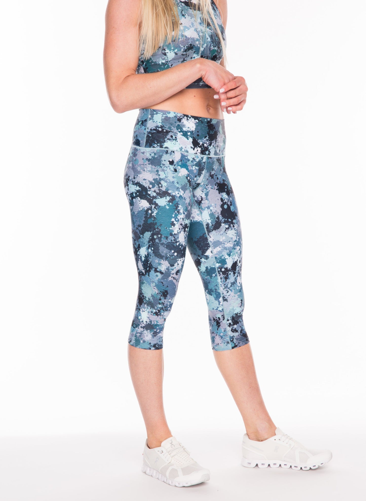 Blue Bliss Capris by Colorado Threads Clothing