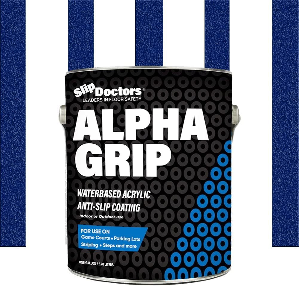 Alpha Grip Non-Slip Stripe and Athletic Court Paint by SlipDoctors