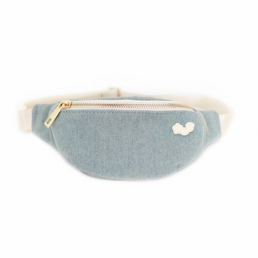 The Park Bag- Kids Denim Fanny Bag by Big Little Wish