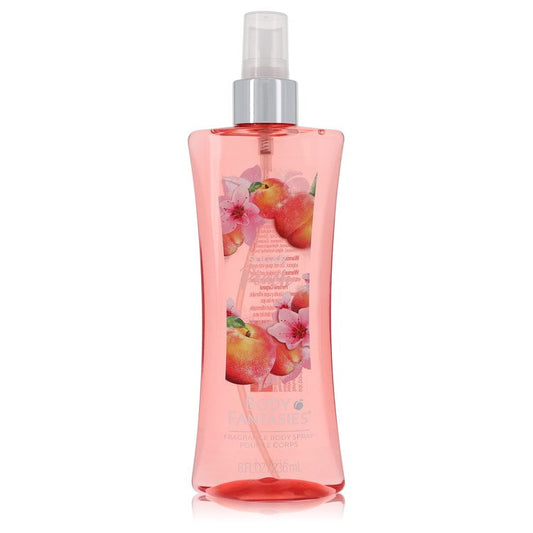 Body Fantasies Signature Sugar Peach by Parfums De Coeur Body Spray 8 oz for Women by Avera Group