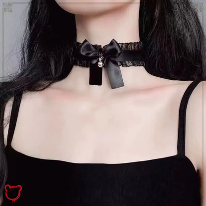 "Bowknot Choker: Cute Kawaii Lolita" by The Cursed Closet