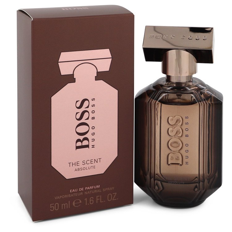 Boss The Scent Absolute by Hugo Boss Eau De Parfum Spray 1.6 oz for Women by Avera Group