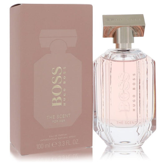 Boss The Scent by Hugo Boss Eau De Parfum Spray 3.3 oz for Women by Avera Group