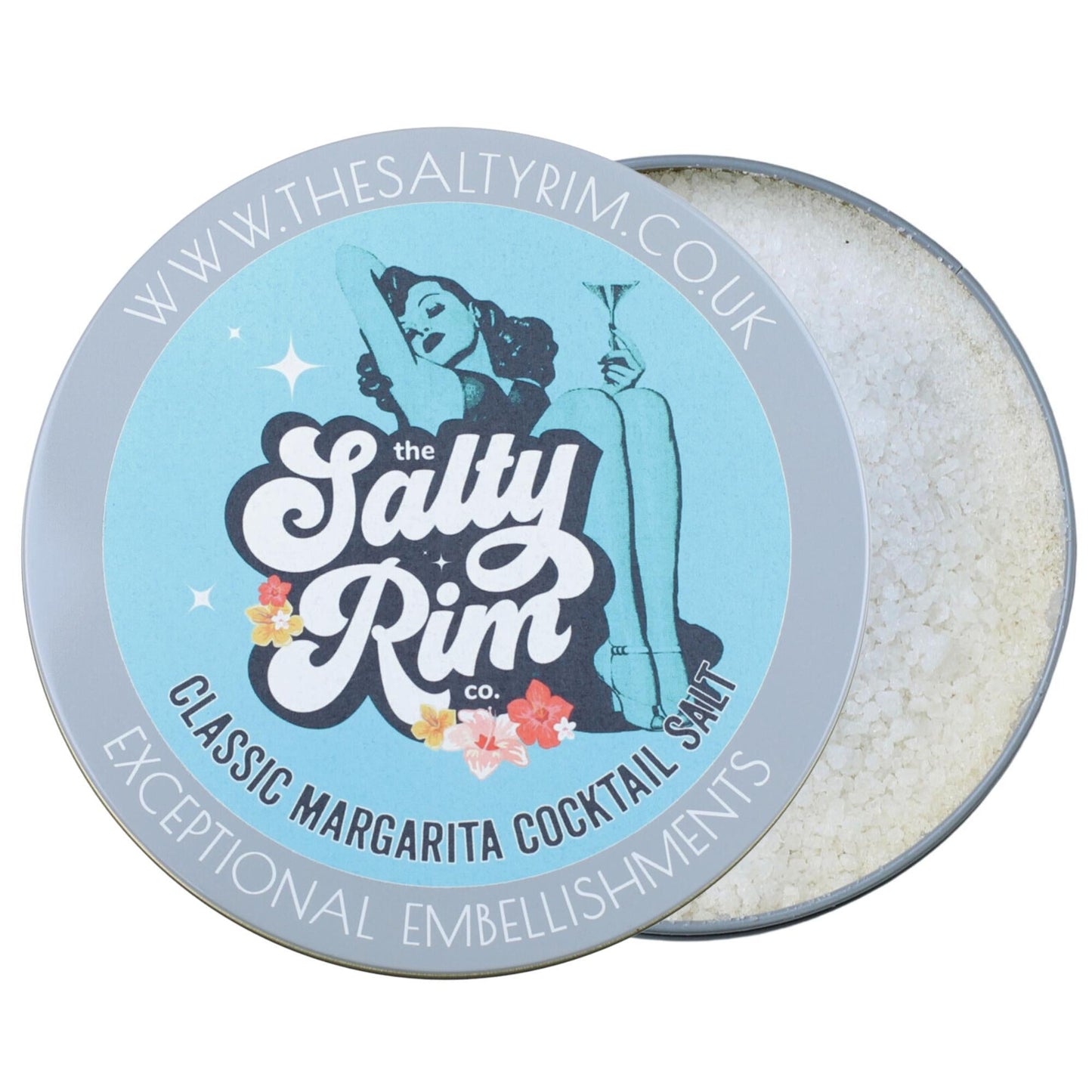 The Salty Rim - 'Classic' Margarita Cocktail Salt (100G) by The Epicurean Trader