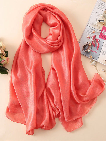 Wrap Keep Warm Solid Color Sun Protection Scarf by migunica