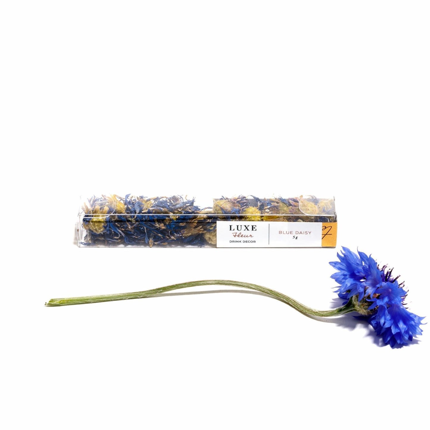 TEASPRESSA - 'Blue Daisy' Edible Cocktail Garnish (10.6G) by The Epicurean Trader