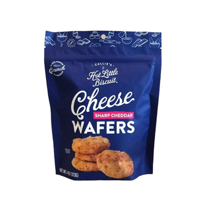 Callie's Biscuits - 'Sharp Cheddar' Cheese Wafers (4OZ) by The Epicurean Trader