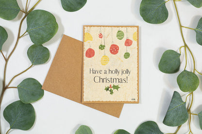 Banana Paper Christmas Cards by 2nd Story Goods