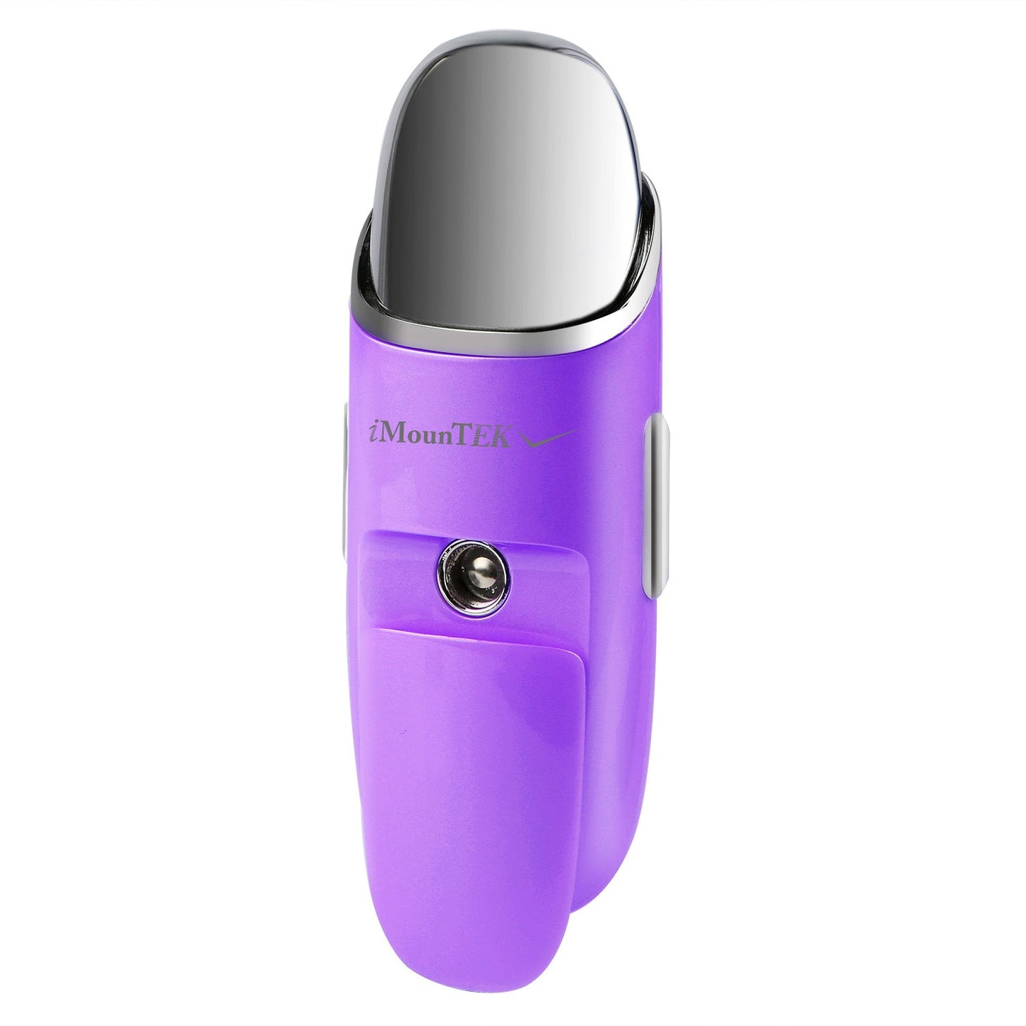 Nano Facial Mister Nano Cool Mist Facial Sprayer Portable Handy Face Steamer Moisturizing Massager USB Charge - Violet by VYSN