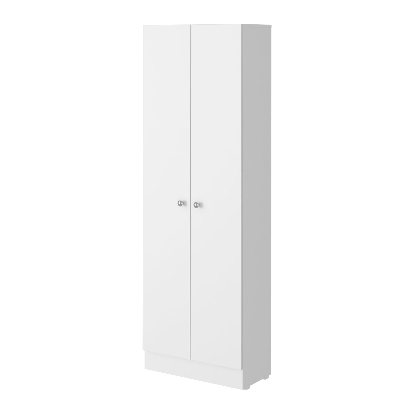 Storage Cabinet Pipestone, Double Door, White Finish