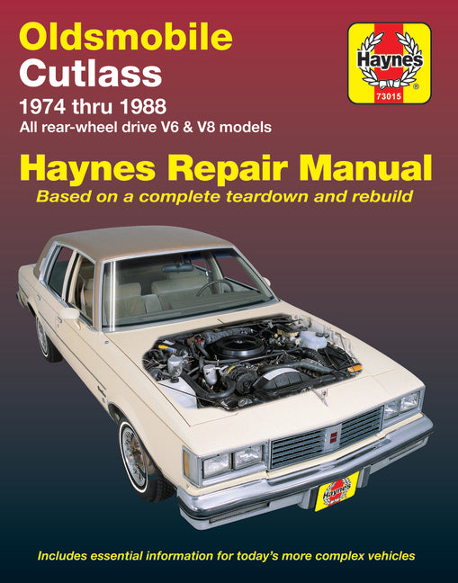 Oldsmobile Cutlass 1974-88 - Paperback by Books by splitShops