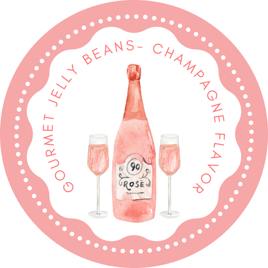 Champagne Gourmet Jelly Beans by Crumbs and Co.