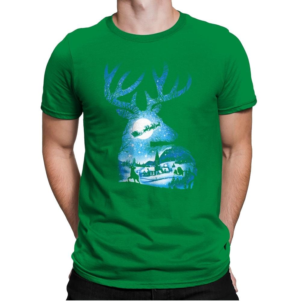 Christmas Reindeer - Mens Premium by RIPT Apparel