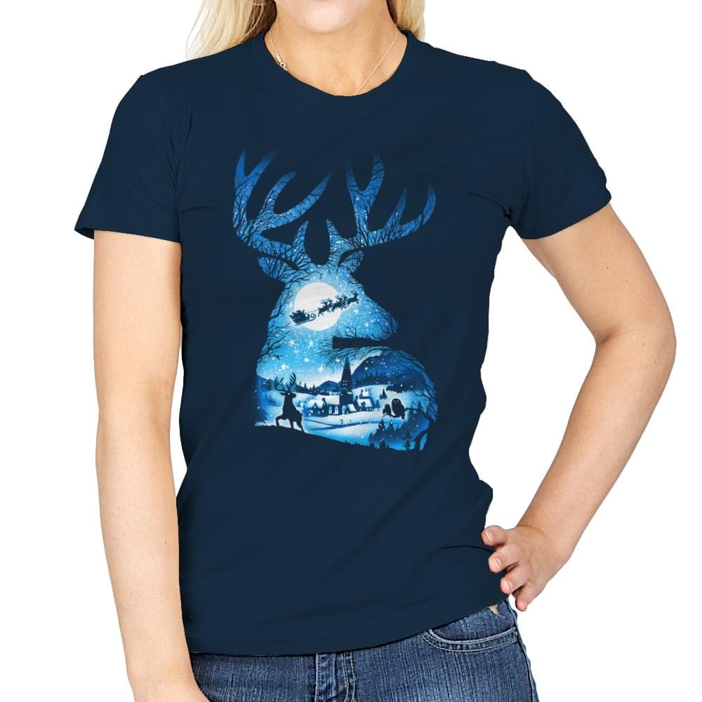 Christmas Reindeer - Womens by RIPT Apparel