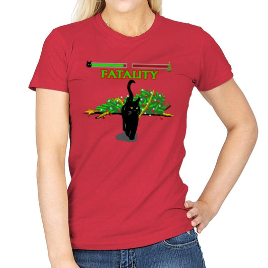 Christmas Tree Kombat - Womens by RIPT Apparel